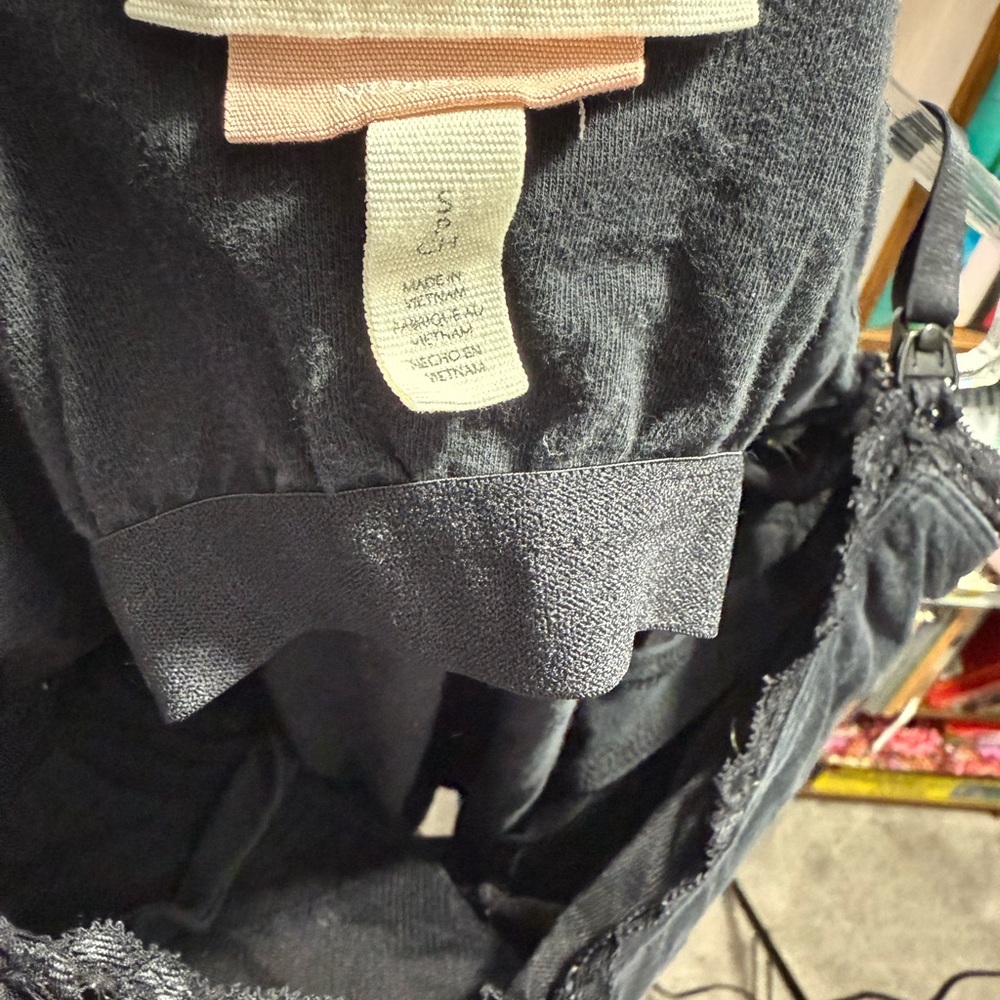 Jessica Simpson Black Chemise with Adjustable Straps - Picture 3 of 3